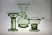 Vase with optical decoration - 09 - historical glass