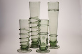 Renaissance goblet with spin - tall - 33 - historical glass