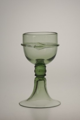 Goblet Courtesan Veronica Franco - 18 - historical glass