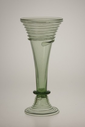 Conical goblet from Opava - 15 - historical glass