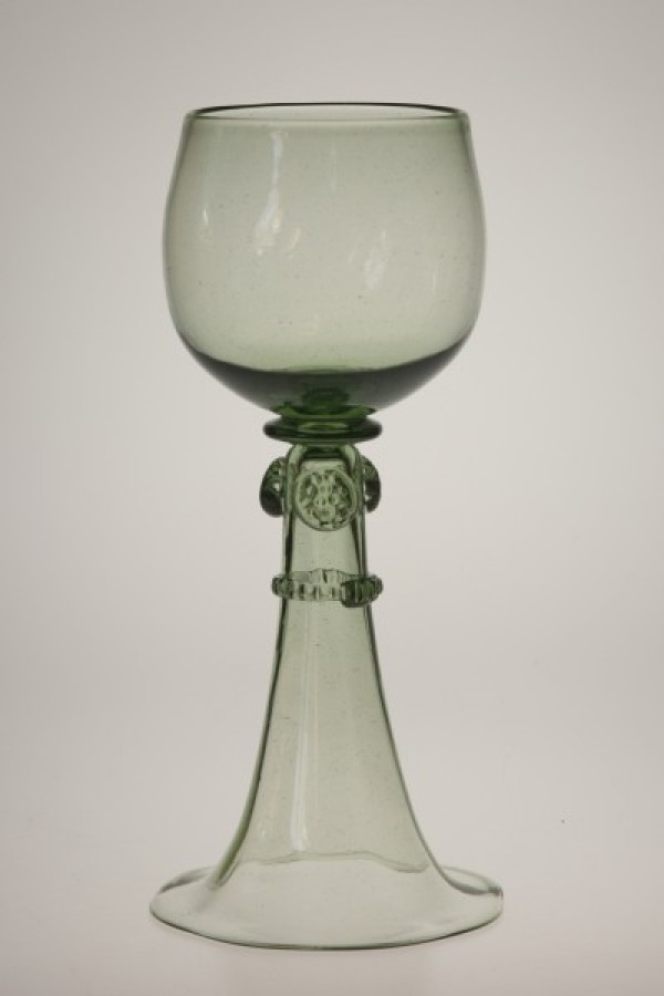 Wedding goblet - SV - historical glass