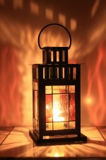 lantern - historical glass