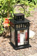 lantern - historical glass