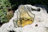 Angel yellow - historical glass