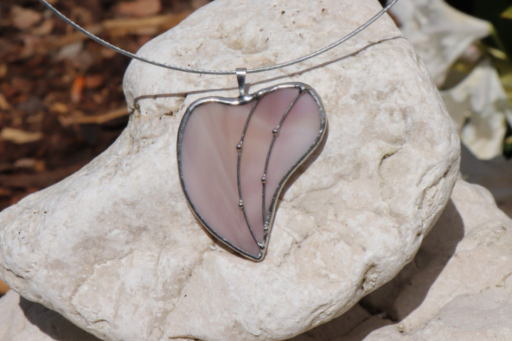 jewel heart purple2 - historical glass