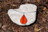 jewel drop of fire - historical glass