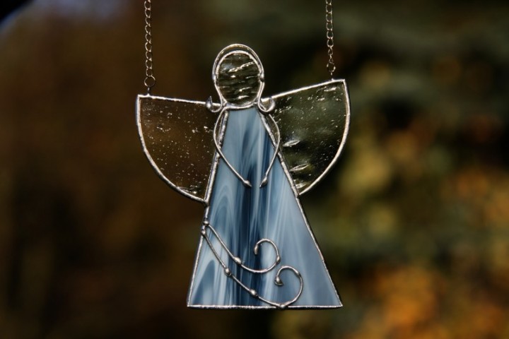 Angel from the sea 2 - historical glass