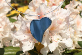 jewel heart from the sea - historical glass