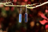 earrings  from the sea medium - historical glass