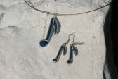 earrings note - historical glass