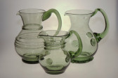 Pitcher with spin - 67 - historical glass