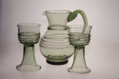 Pitcher with spin - 67 - historical glass