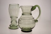 Pitcher with spin - 67 - historical glass