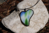 jewel heart colour - historical glass