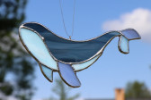 whale - historical glass