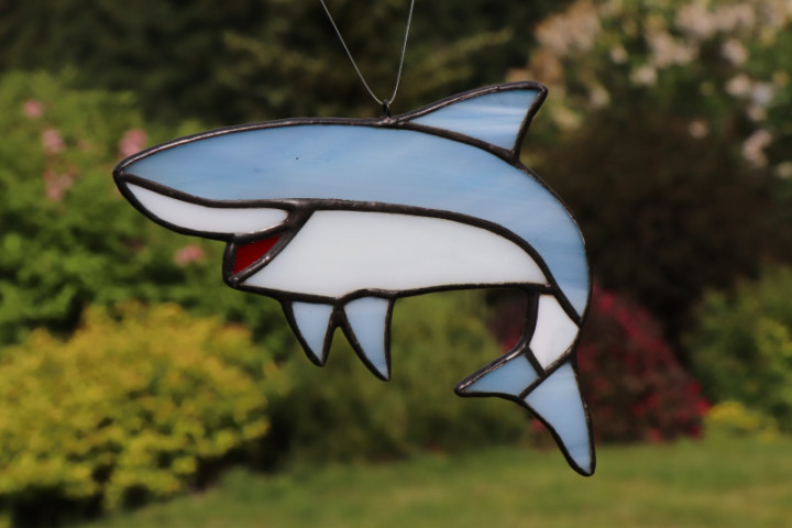 shark - historical glass