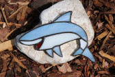 shark - historical glass