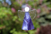 blue angel - historical glass