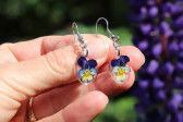 earrings - historical glass