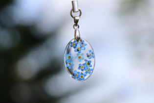 earrings - historical glass
